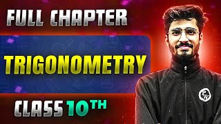 Trigonometry FULL CHAPTER  Class 10th Mathematics  Chapter 8  Udaan [upl. by Jedthus331]