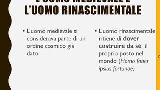 La civiltà umanistico rinascimentale [upl. by Retnuh870]