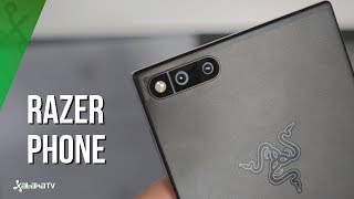 Razer Phone smartphone para gamers a 120 Hz Primeras impresiones [upl. by Nnylav113]