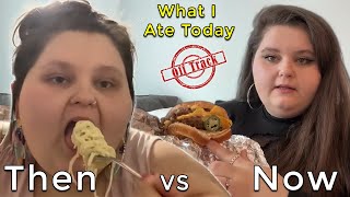 What I Ate Today Off Track  Then vs Now [upl. by Mitch845]