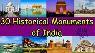 Historical places in indiaभारत के ऐतिहासिक स्थलfamous historical places in india [upl. by Winwaloe]