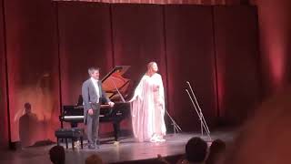 Curtain Call after Lise Davidsen in Recital with James Baillieu 091423 [upl. by Aecila518]