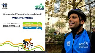 Hiranandani Thane Cyclothon 2023  hthmc  BIB Expo  Bhavik is here [upl. by Nedi]