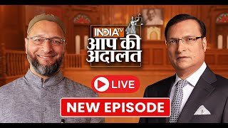 Asaduddin Owaisi In Aap Ki Adalat LIVE  UCC Ram Mandir BJP PM Modi Gyanvapi Case  Rajat Sharma [upl. by Chrysler]