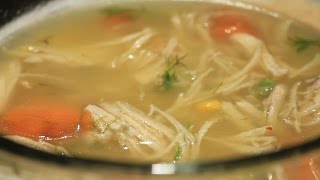 How to Cook Basic Chicken Soup Easy [upl. by Rebor344]