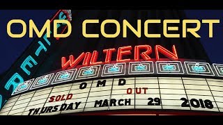 OMD Full Concert  live  The Wiltern  Los Angeles CA  March 29 2018 [upl. by Yentrok]