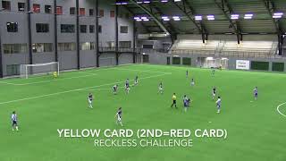 Referee situation Reckless challenge 9 [upl. by Jeffrey]