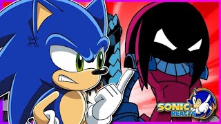 WHAT IS HAPPENING HERE Sonic Reacts Theres Something About Knuckles Part 3 by Mashed [upl. by Akere]