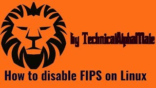 How to Disable FIPS on linux  CentOS server [upl. by Vachel546]