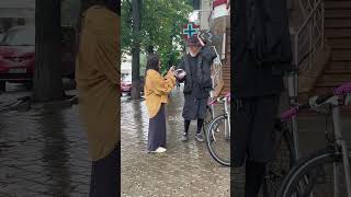 The residents of Chisinau evaluating the song of Catalina Cara quotSway Swingquot See their reactions [upl. by Yalahs26]