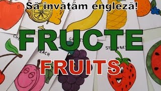 Sa invatam engleza  FRUCTEFRUITS cuvinte si propozitii  Lets learn English [upl. by Hannad724]