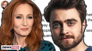 Daniel Radcliffe RESPONDS To JK Rowlings Transphobic Comments [upl. by Eissert]