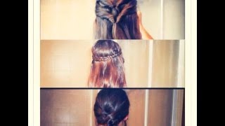 Hairstyle 3 modele flokesh te thjesht per cdo rast [upl. by Brendin]