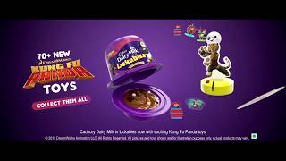 Cadbury Dairy Milk in Lickables  Kung Fu Panda Toys Thematic  Hindi 15 secs [upl. by Chaworth]