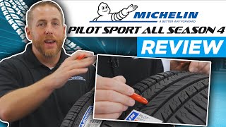 Pilot Sport All Season 4 A REAL All Season Tire Review [upl. by Arraic]