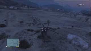 GTA V Stealing amp Keeping the Attack Chopper YOUR MINE NOW [upl. by Salohcin]