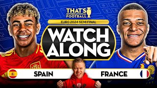 SPAIN vs FRANCE LIVE EURO 2024 with Mark GOLDBRIDGE LIVE [upl. by Anire805]