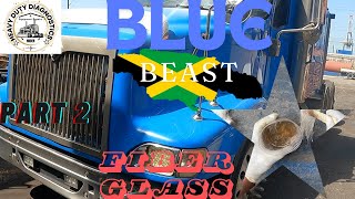 BLUE BEAST FIBER GJASS JOB PART 2 [upl. by Medorra689]