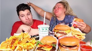 InNOut VS Shake Shack • MUKBANG [upl. by Ab]