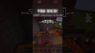 Minecraft600iq vs 600iq minecraft minecraftseeds gaming minecraftbuilding minecraftmemes [upl. by Meghann]