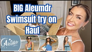 Aleumdr TRY ON HAUL  AMAZON SWIMSUITS  AFFORDABLE SWIMSUIT HAUL  HOTMESS MOMMA VLOGS [upl. by Ruyam]