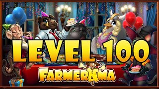 Farmerama  LEVEL 100 [upl. by Seiuqram]