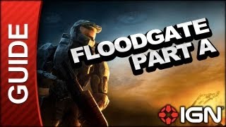 Halo 3 Walkthrough  Mission 5 Floodgate  Part A [upl. by Philemon]