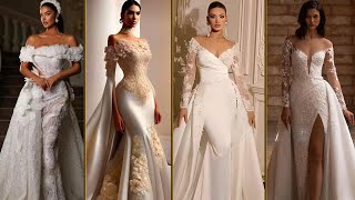 100 Beautiful Wedding Dresses A Showcase of Timeless Bridal Elegance [upl. by Forster977]