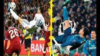 RONALDO VS BALE  BICYCLE KICK GOAL  Which One Is The BEST [upl. by Udella]