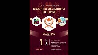 Best Graphic Designing course in Rawalpindi amp Islamabad [upl. by Nire588]