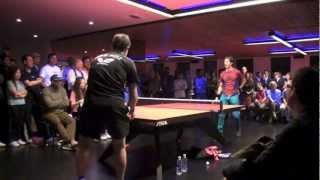 Timo Boll vs Adam Bobrow [upl. by Eednas862]