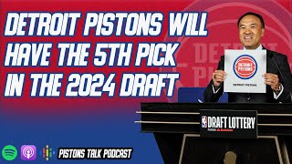 Detroit Pistons Get The 5th Pick AGAIN  Pistons Talk Podcast [upl. by Atnuahsal]