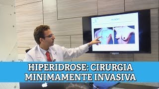 Hiperidrose Conheça a Cirurgia Minimamente Invasiva  Momento Saúde [upl. by Yetsirhc]