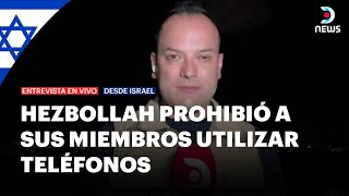 DNews en vivo desde Israel hackean los dispositivos de comunicación de militantes de Hezbollah [upl. by Fanchon]