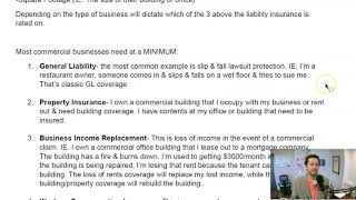 The Basics of Commercial Insurance [upl. by Lovel]