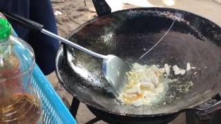 Simple Street Food  Chicken Fried Rice In Thailand [upl. by Oiramel]