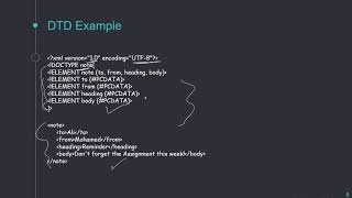 2 What is DTD  XML DTD  شرح بالعربي [upl. by Norry934]