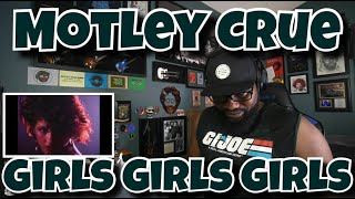 Mötley Crüe  Girls Girls Girls Lyric Video 2017 [upl. by Aihsened]