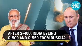 After S400 India likely to hold talks with Russia on S500 amp S550 missile systems during Putin visit [upl. by Walliw]