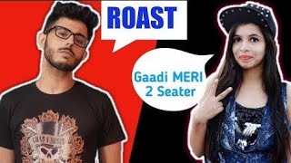 Dhinchak pooja roast  carryminati deleted video  Carryminati [upl. by Farr]