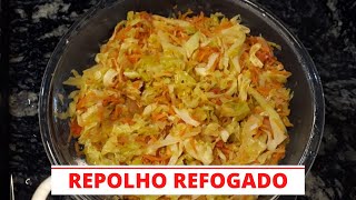 REPOLHO REFOGADO COM CENOURA E TOMATE  Acompanhamento saudável 🍅🥕🧅 [upl. by Warton]