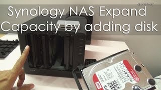 Synology NAS How to Expand the the Disk Volume Capacity Guide [upl. by Ayres]