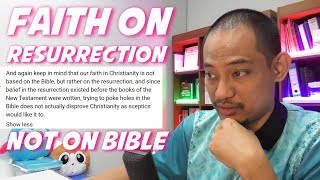 quotOur faith in Christianity is not based on the Bible but rather on the resurrectionquot [upl. by Irene578]