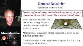 27 Cosmology I Isotropy and Homogeneity General Relativity [upl. by Rutan960]