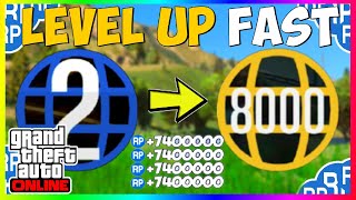 SOLO HOW TO LEVEL THE FASTEST WAY IN GTA 5 ONLINE LEVEL FROM 11000 IN UNDER A DAY RP GLITCH [upl. by Susannah191]