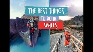 Exploring BEAUTIFUL Wales  The Coastal Way Itinerary [upl. by Vrablik]