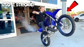 250 2 Stroke Wheelies Out Dealership  Buttery Vlogs Ep168 [upl. by Terrance]