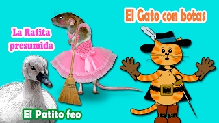 La Ratita Presumida la Sirenita y el Gato con Botas [upl. by Seraphim]