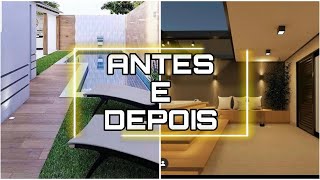 PROJETO DE INTERIORES  ANTES E DEPOIS  AS TRANSFORMAÇÕES DOS ARQUITETOS E DESIGN DE INTERIORES [upl. by Zrike]