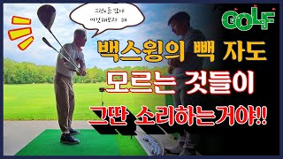 현대식 백스윙도 모르면서 레슨하는 프로들때문에 격노하신 골프의신 골프의신레슨 23  31 [upl. by Yelssew]